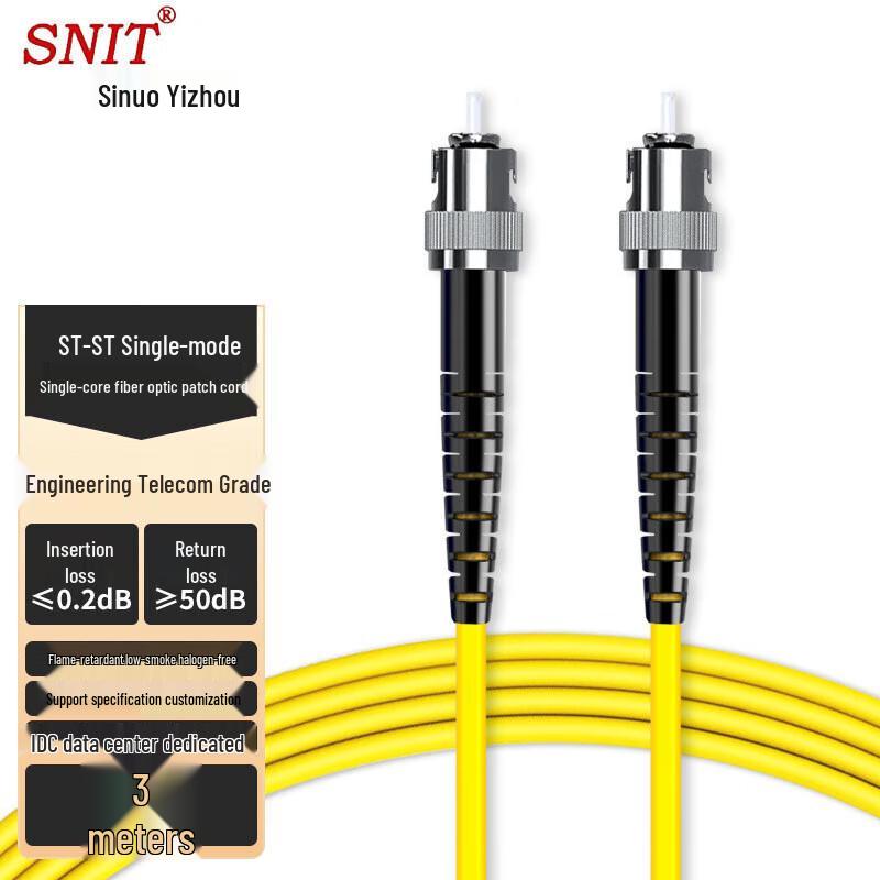 SNIT Telecom-Grade Glasvezel Patchkabel