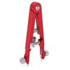 Watch Spring Bar Pliers with Tip Pins Aluminum Alloy V Shape Watch Wrist Band Removal Tool Red