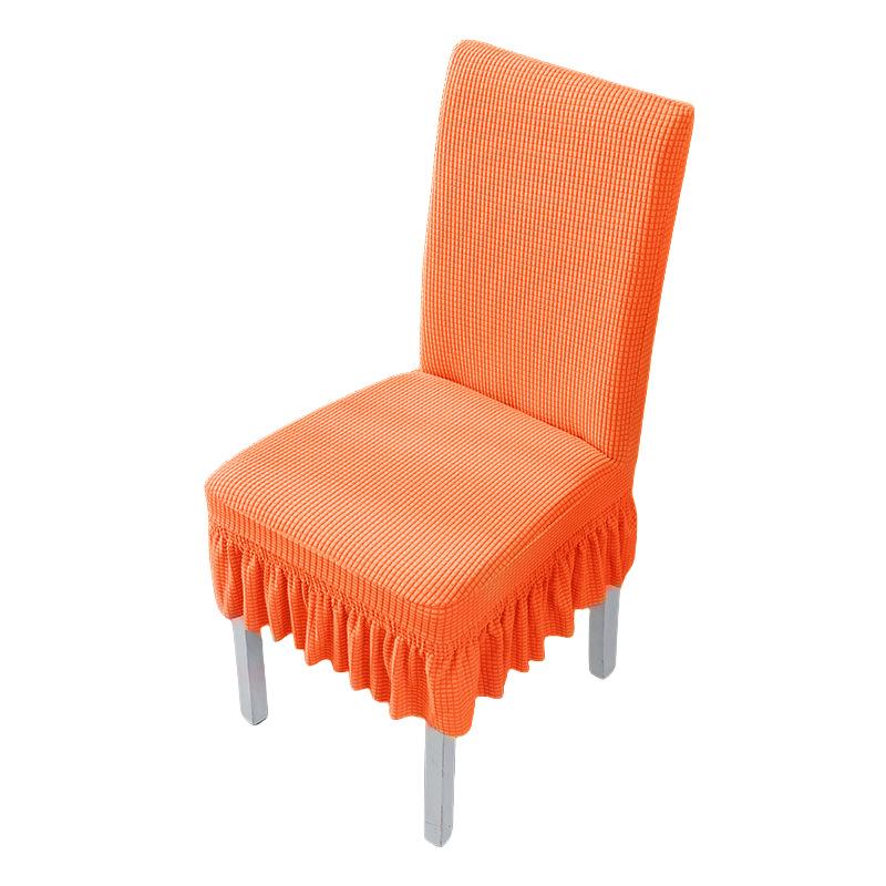 Skirt, Chair Cover, Backrest Integrated Dining Chair Cover, Universal Stool Cover, Seat Cover, Elastic Dining Table, Chair Cover