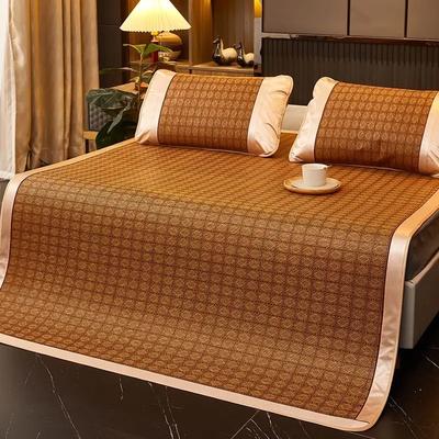 WOSTAR Sommer Bambus Rattan Matratze Erwachsene Baby Kühlende Schlafmatte Eis Kaltes Laken Einzelbett Doppelbett Faltbare Schutzunterlage 150