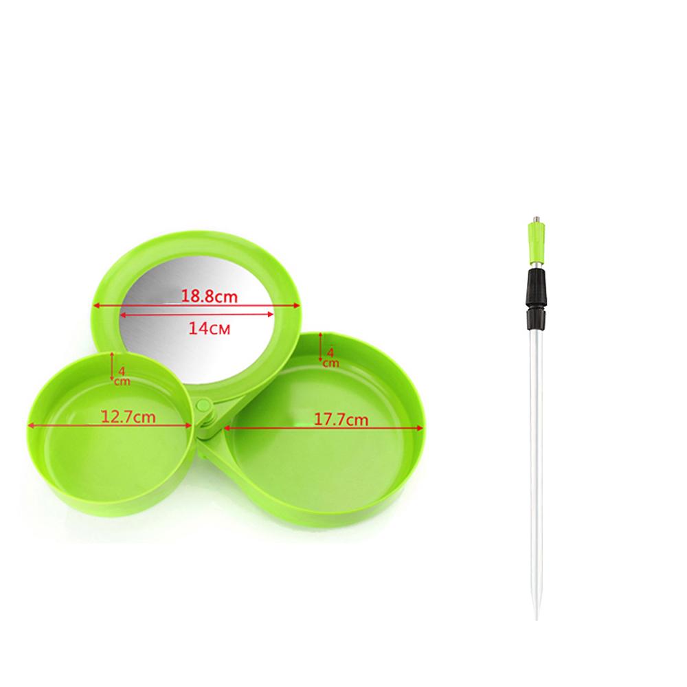 

Сильный магнитный лоток для рыбалки, удобная вставная тарелка для стула для рыбалки, ящик для инструментов, аксессуары, 3 слоя, лоток для приманки, снасти