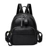 Women's bag new simple fashion soft leather backpack women's fashion small backpack retro