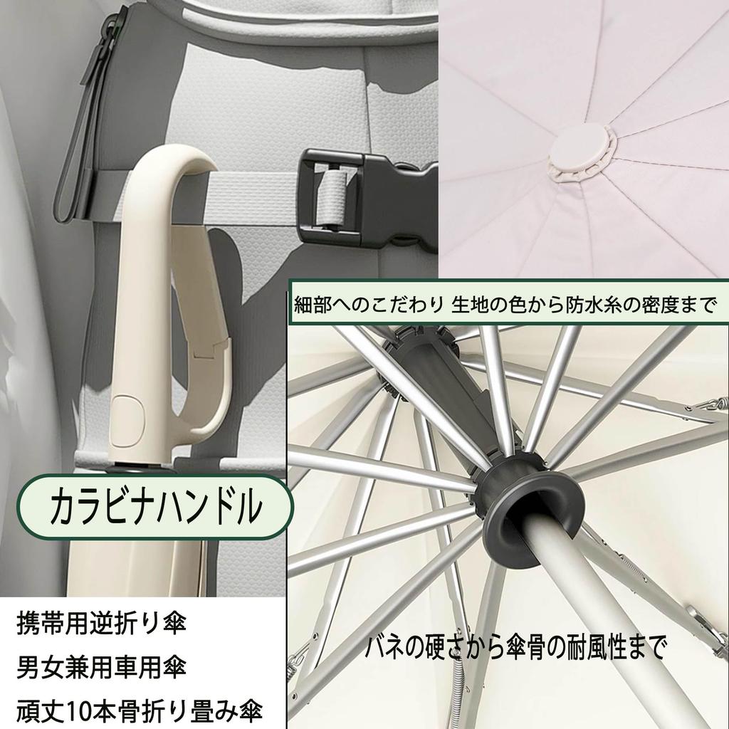 Aiyoupin New Reverse Folding Umbrella for Automatic Folding Reinforced 10 310T Aluminum Super Suitable for Sun and Portable Reverse Folding Umbrella