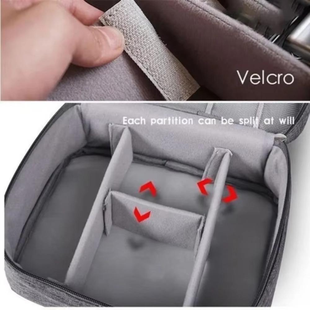 Dustproof Travel Electronic Storage Bag Portable Multifunctional Storage Case Cable Management