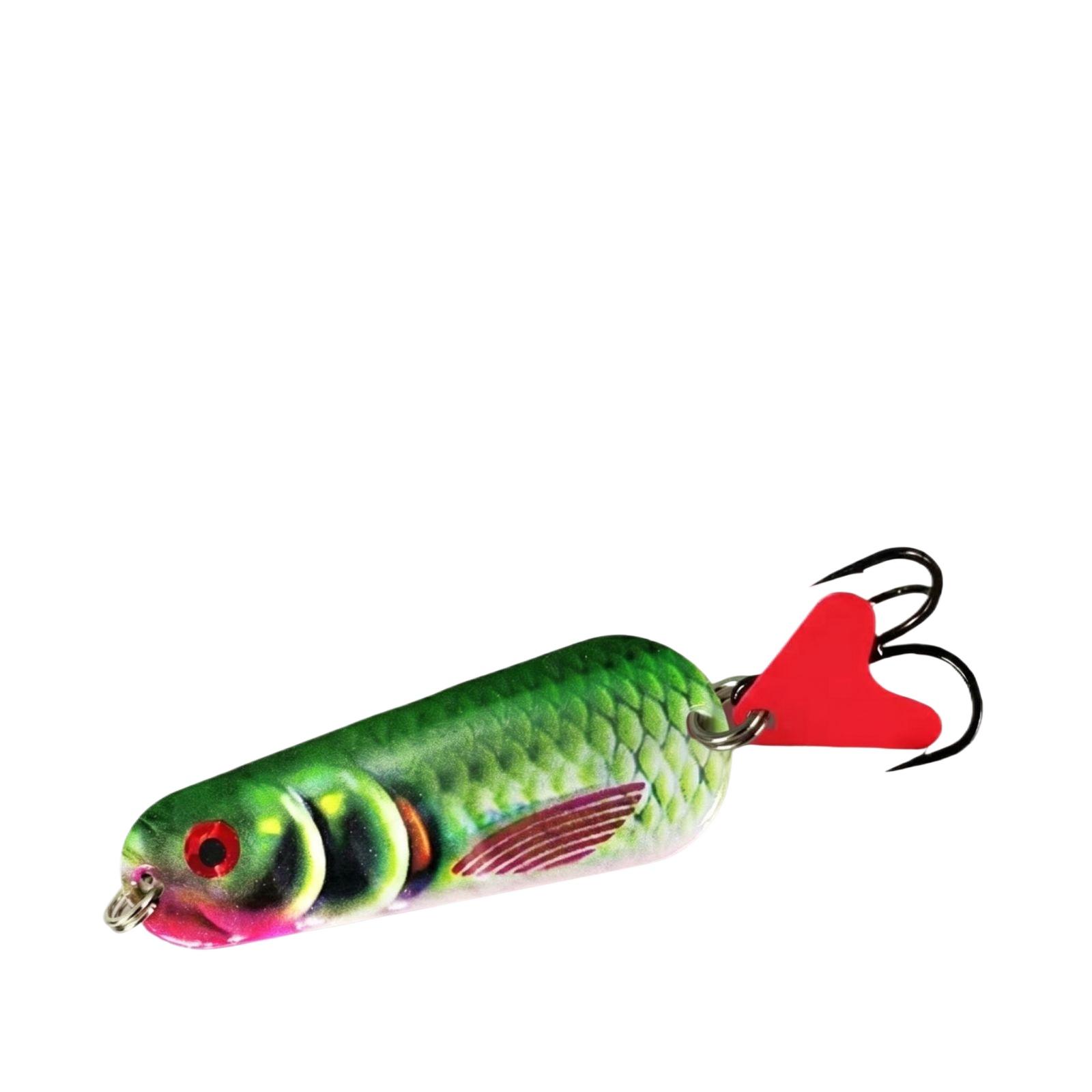 Fishing Lure Spoon Bait Artificial Hard Bait Metal Spoon Lure for Long Distance Casting Freshwater Saltwater Fishing