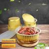 MDNG Disposable Thickened Aluminum Foil Containers with PP Lids