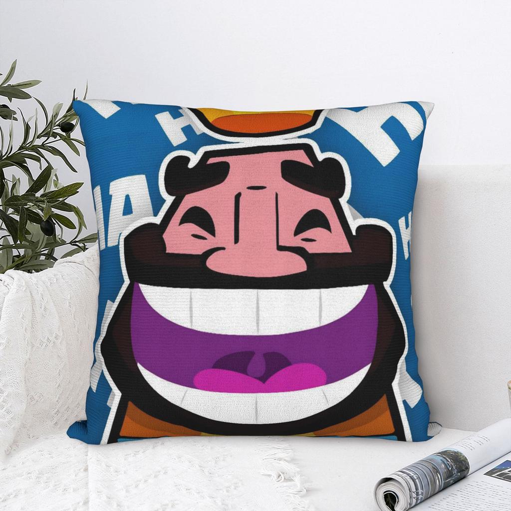 Clashes Game Royaleds Pillowcase Printing Polyester Cushion Cover Decoration Pillow Case Cover Sofa Zippered 40X40Cm