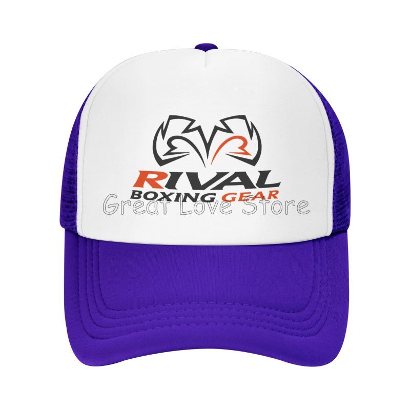 

Rival Boxing Corpo Print Baseball Cap Unisex Hip-Hop Mesh Caps Summer Breathable Sun Hat Outdoor Adjustbale Snapback Hat Adjustable фиолетовый