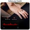 COLMI R06 Smart Ring Men Women, Heart Rate and Blood Oxygen Monitor, IP68 & 5ATM Waterproof, Multi-sport Mode