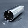 16mm Spark Plug Socket Wrench, 1 Pack, Silver Plug Wrench,