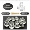50Pcs with Stem Rubber Grippers Table Spacers  for Furniture Hole Push in