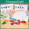 Math Early Childhood Toy For Number Matching And Addition Practice Subtraction