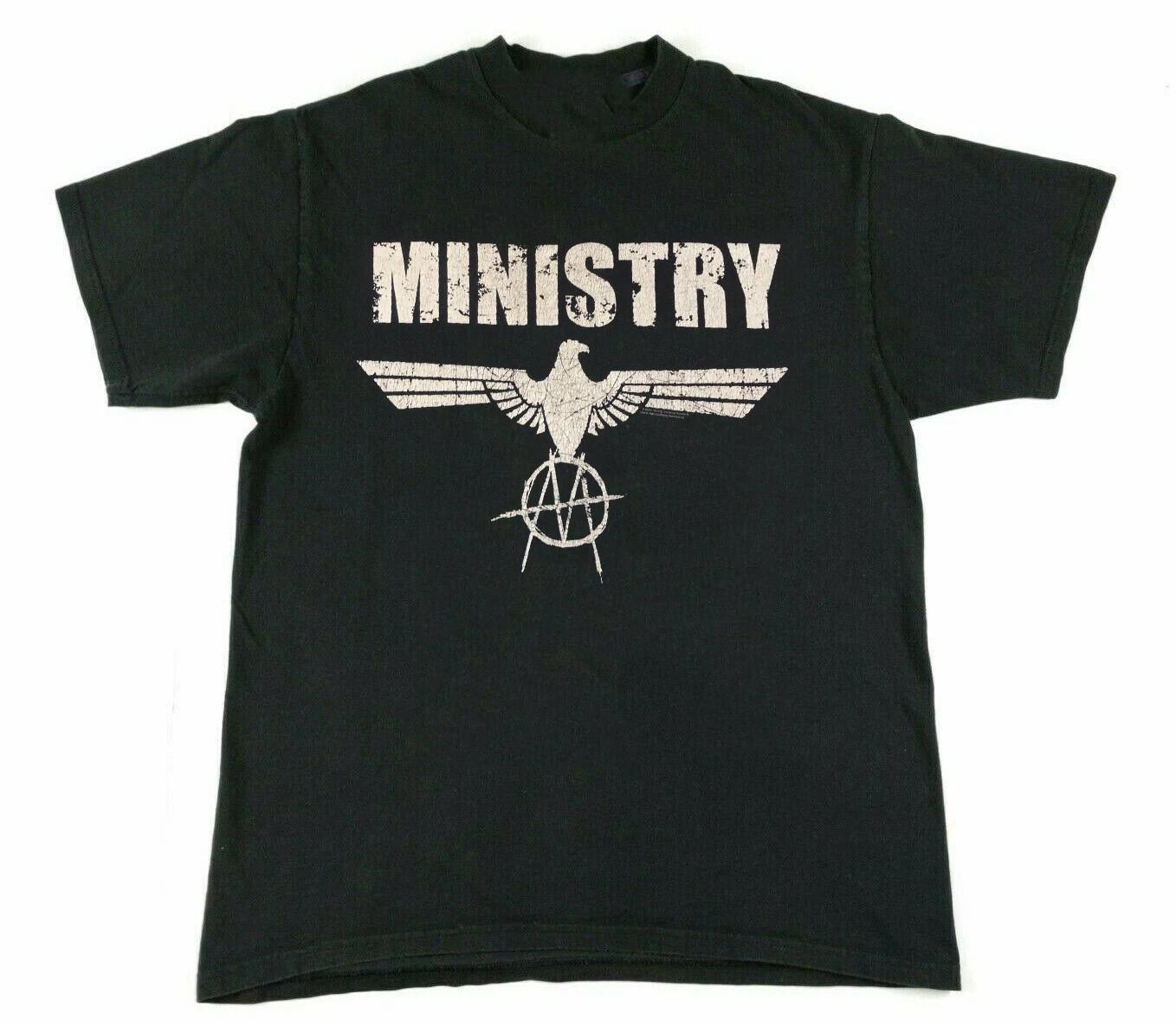 Ministry Band Basic logo T Shirt Full Size S-5XL XXXXL