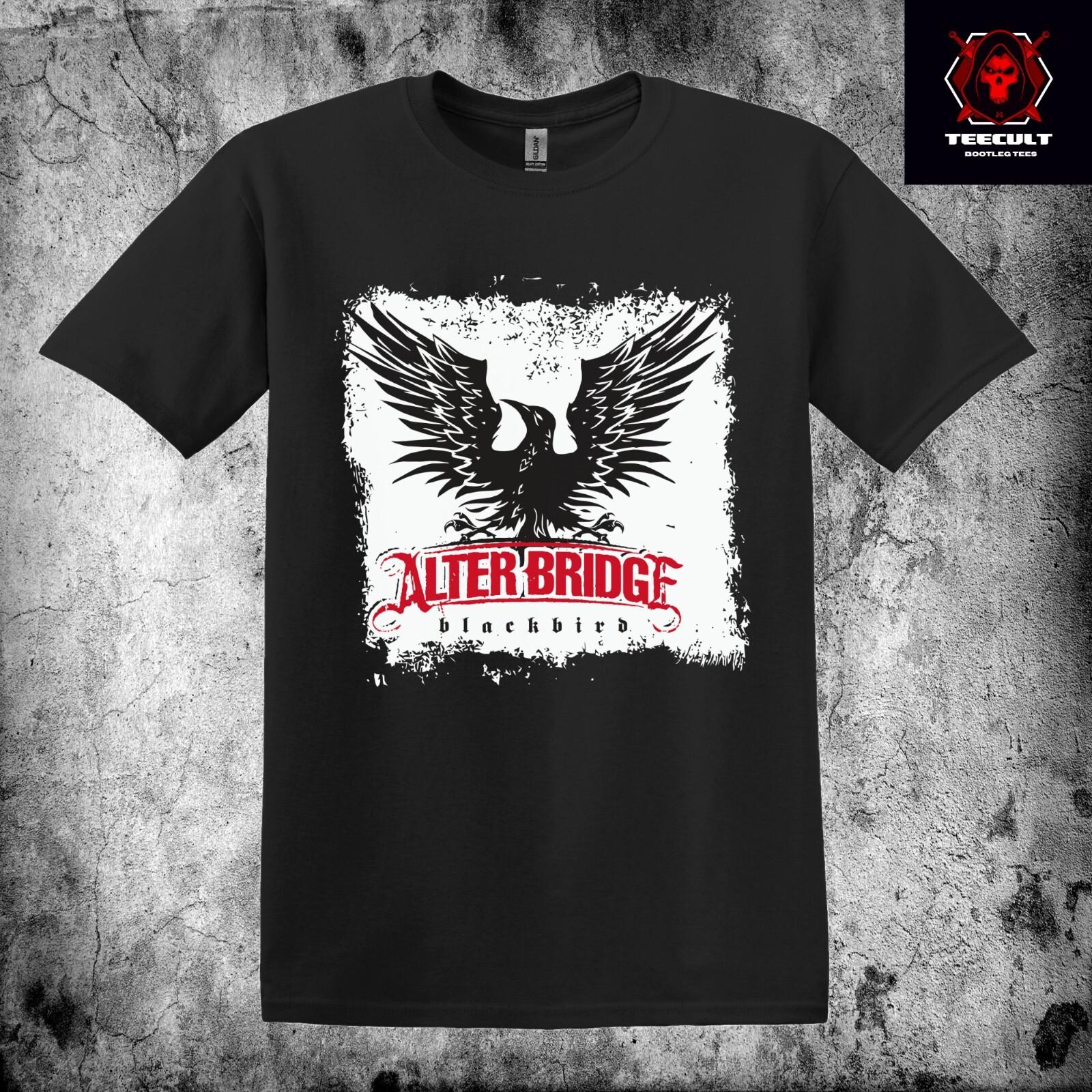 Alter Bridge Black Bird Band Tee Unisex Adults Heavy Cotton T-shirt S3XL L