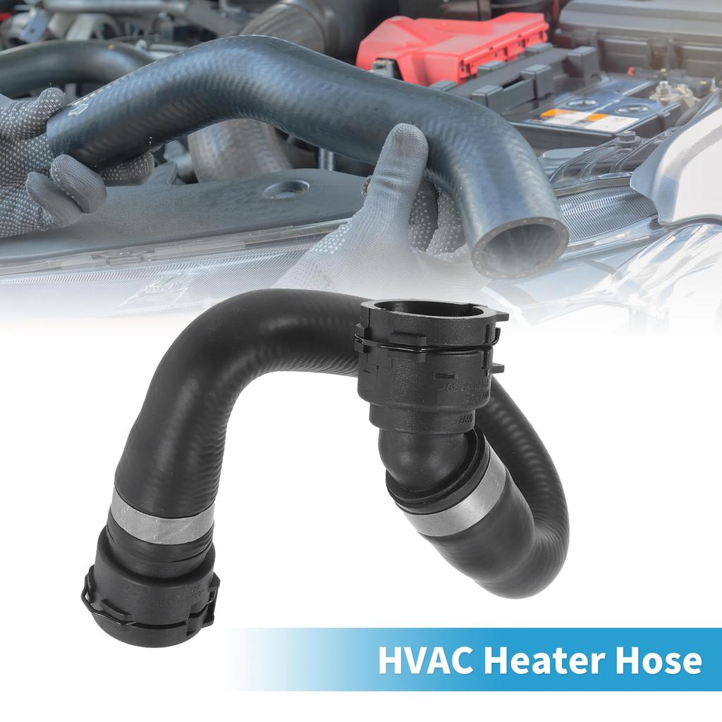 ABSOPRO HVAC Heater Return Hose for BMW 745i Part 64218377701 Black Rubber 4.4L (2002-2005) - Number -