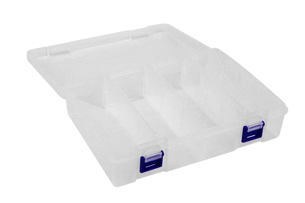 Ring Star Super Club Parts Clear L234 X W168 X H62mm 12 Dividers Set of 5 RP-240-5S