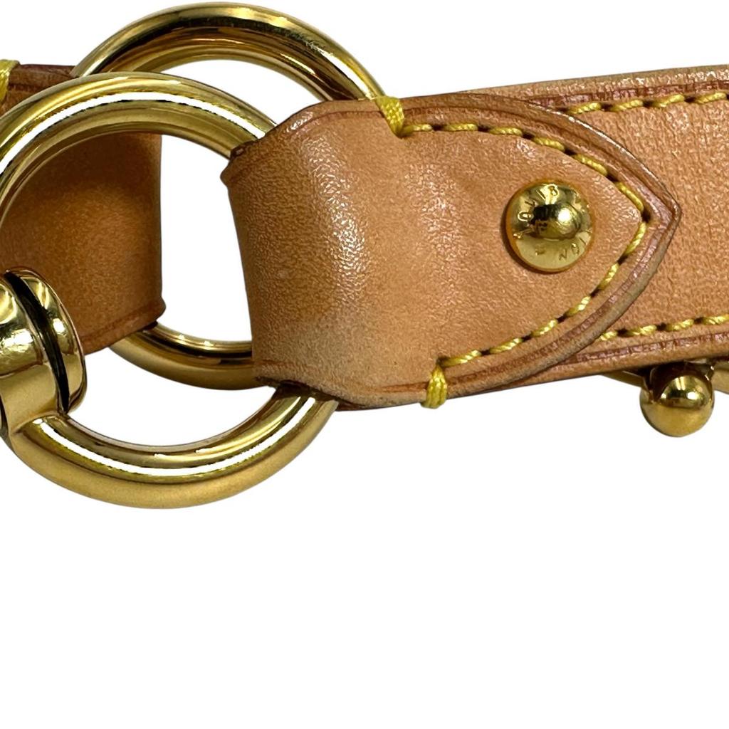 Louis Vuitton Bolsa de couro Nume Acessórios Alça de ombro Couro Nume bege Usado