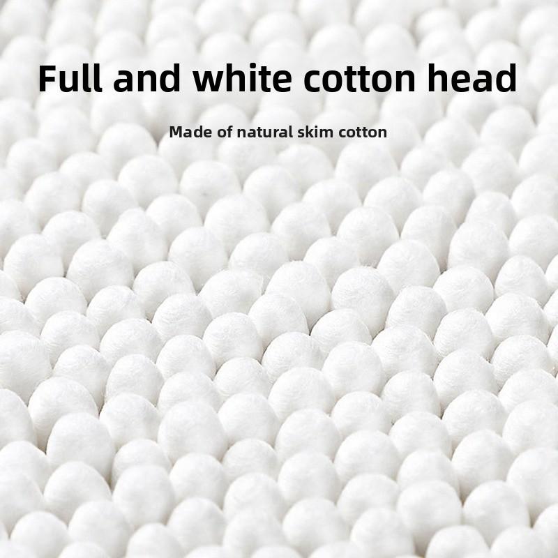 Disposable Double-ended Cotton Swab Ear Cleaning Pads for Babies To Remove Earwax. Cotton Swab Box for Cleaning. Hygienic Product.