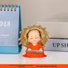 Zen Little Monk Ornaments: Cute Novice Tea Table Decor for Desk or Office