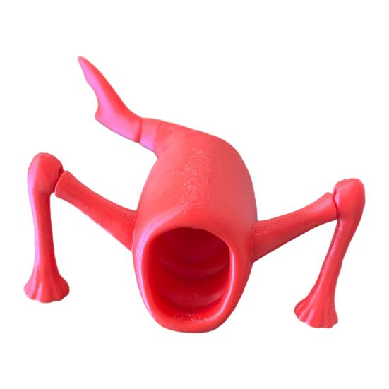 3D Printed Sea Creature Toy Deep Sea Animal Figurine with Movable Joints Articulated Mythical Ocean Predator Model Decoration Ocean Lovers Gift