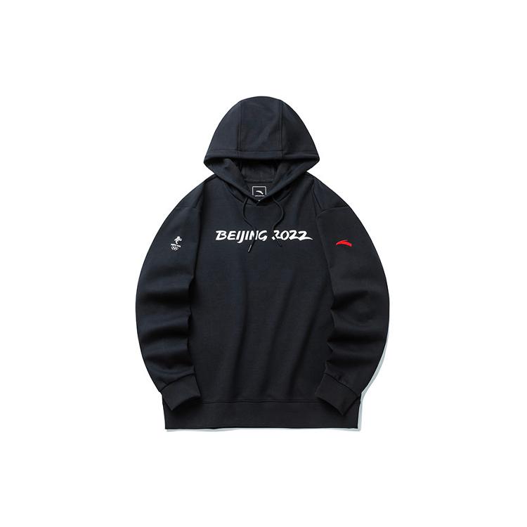ANTA Sweatshirts Men s Black Hooded Moderate 152210743-1 M