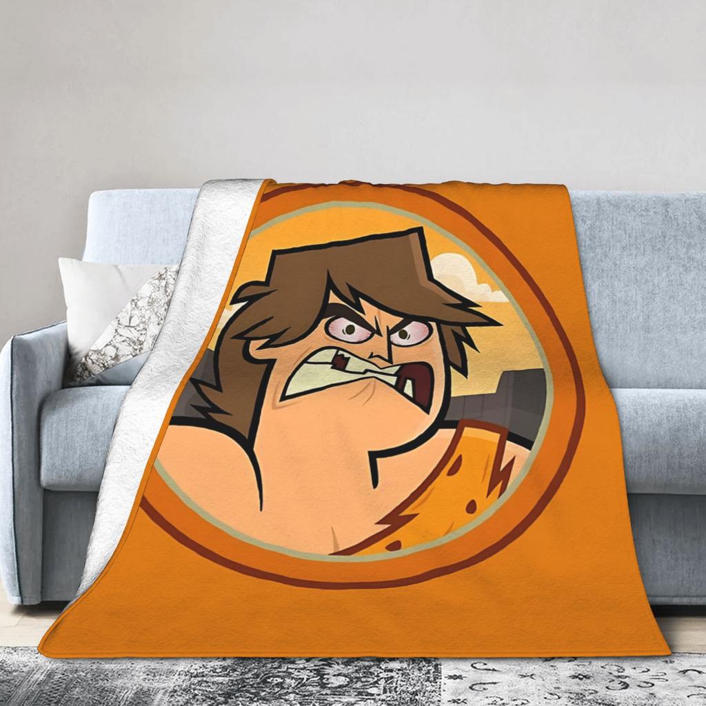 Totals Dramas Reboot Prehistoric Ripper Knitted Blanket Flannel Throw Blanket Bedroom Sofa Decoration Soft Warm Bedspreads