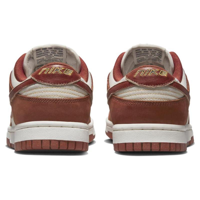 Nike Dunk Low 'Light Orewood Brown Rugged Orange' Women's Skate Shoes Sneakers DZ2710-101