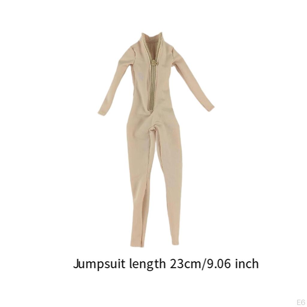 1/6 Actionfiguren Maßgeschneiderter Jumpsuit für 12 Zoll Weibliche Puppen