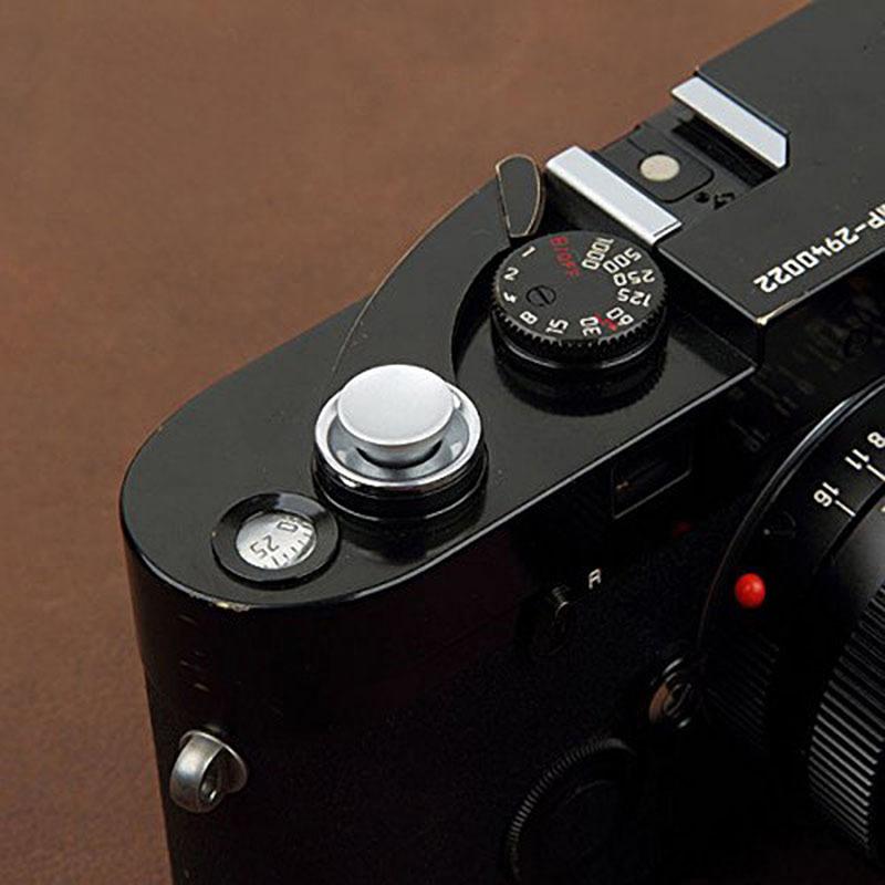 1Pc Concave Surface Metal Soft Camera Shutter Brass Release Button Cameras Shutter with Thread Socket Camera Accessories