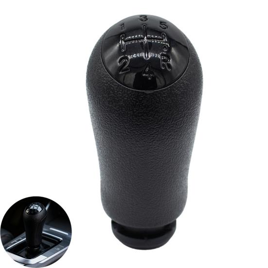 Yousheng 5-Speed Gear Shift Knob for Renault Ergonomic Replacement Handle Universal Car Gear Shift Lever Handle Dust-Proof Cover Black Gear Lever