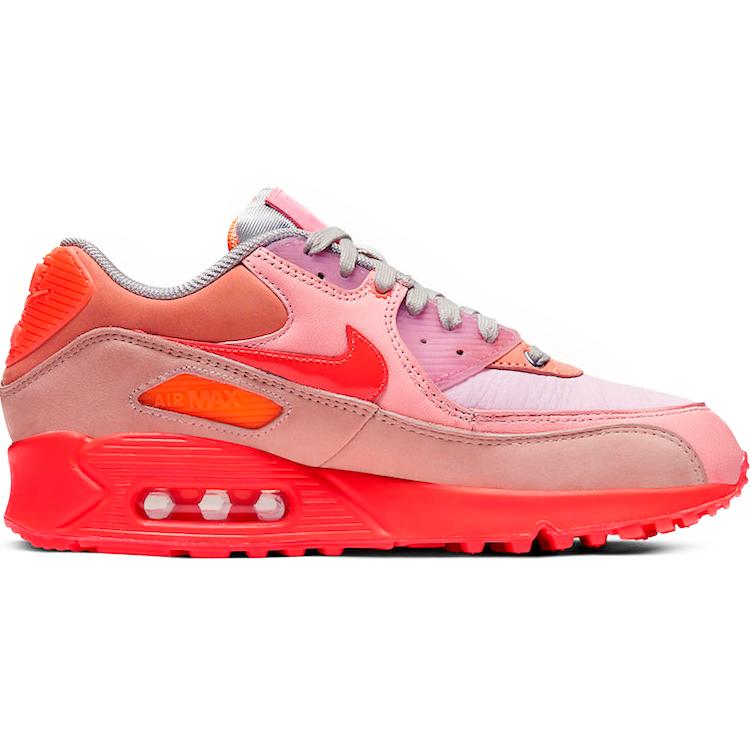 Nové Nike Air Max 90 Prm Platinum Crimson/Bright Purple Dámské CT3449-600