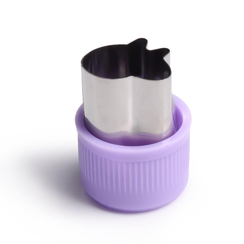 Baby Utensil Set: Embossed Wonton & Dumpling Molds, Biscuit & Noodle Flower & Butterfly Shapes.