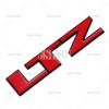 Style de voiture 3D LTZ Badge Autocollant Alliage de Zinc Métallique Carrosserie Coffre Arrière Autocollant Emblème pour Chevrolet Silverado Cruze Spark