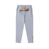 Mens Gradient Letter Tiger Head Embroidered Hoodie Jogger Set Streetwear Winter Outfit