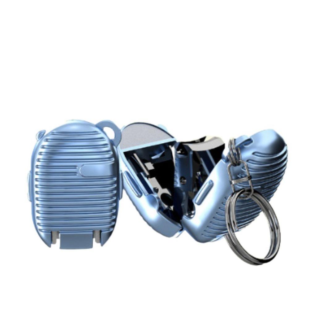 Mini Car Keyring Stainless Steel Fingernail Clipper Creative Nail Clipper Keychain  Trim Nails