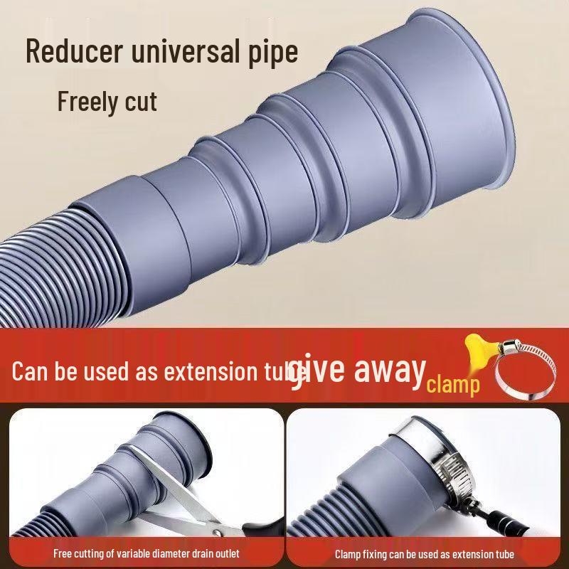 Universal Soft Washing Machine Drain Hose Extension - Thickened, Semi-Automatic
