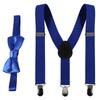 Bretelle per bambini con papillon Moda Bambini Set papillon Bretelle da ragazzo Bretelle regolabili da ragazza Cravatte da matrimonio per bambini Accessori
