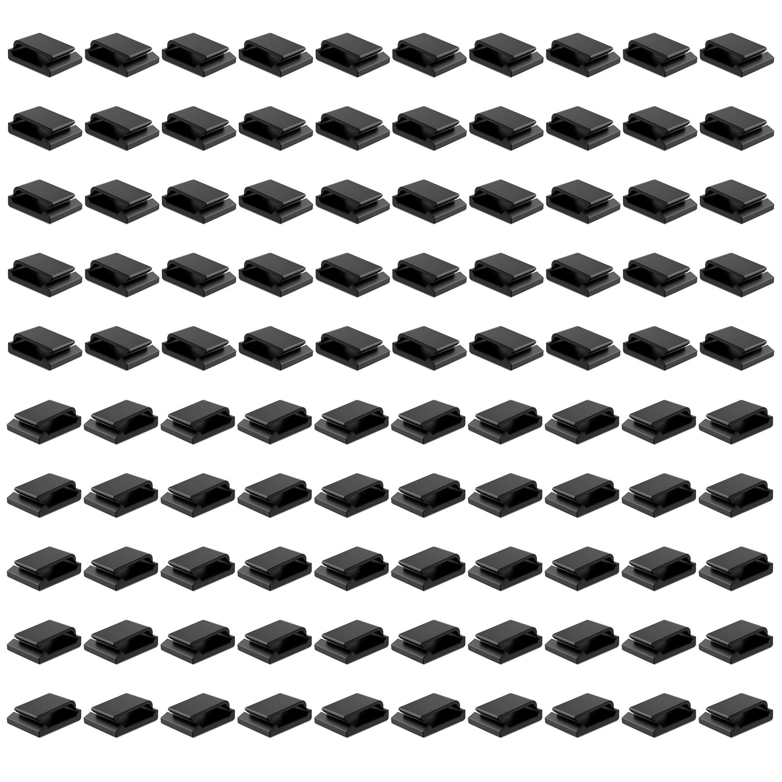 

Pack of 120 Small Base Cable Clip Strong Wire Clip Suitable for LED String Light Ethernet Wire Management 1