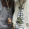 Storage Bag Ins-style Neck Pouch Trendy Versatile Coin Purse Gender-neutral Portable Key Bag Casual Wear