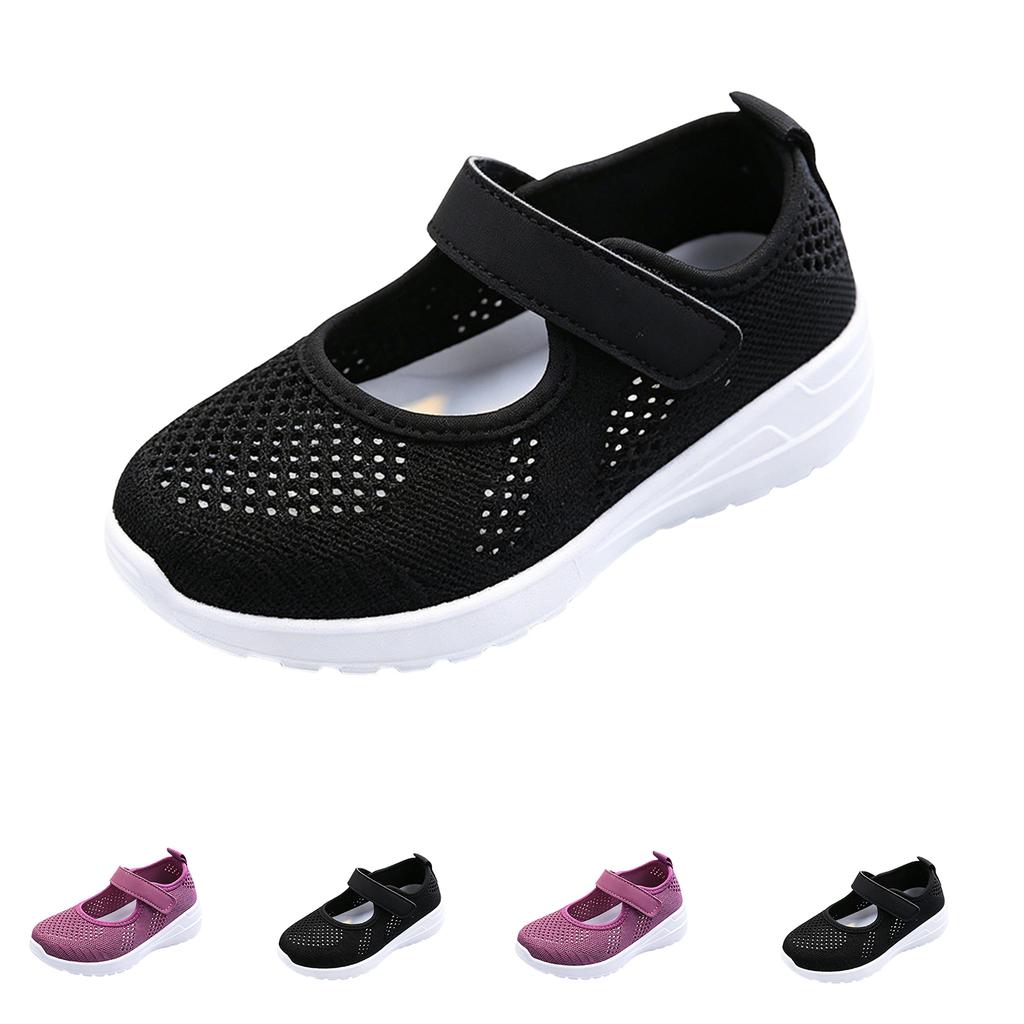 Youth Summer Breathable Mesh Sports Running Shoes for Boys Girls Lightweight Casual