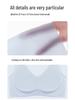 Women's Seamless Ice Silk Bra - Small Bust Support, U-Back Design, Thin Straps, Wireless, Summer Cooling.