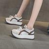 Inner height increase small Forrest Gump shoes women's shoes autumn 2025 new thick-soled casual lightweight sports dad shoes women