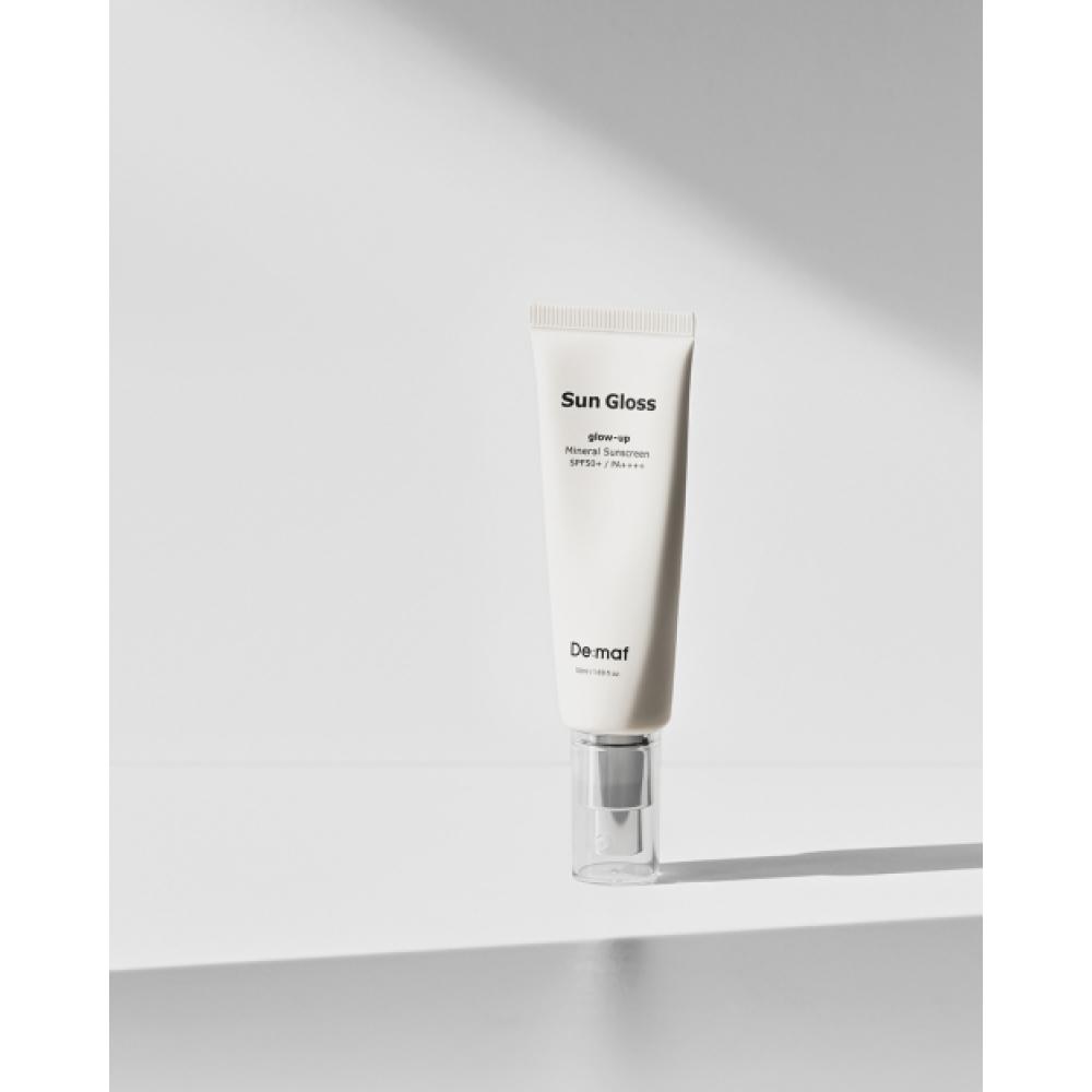 Demaf Sungloss Glow Up Protecție Solară Anorganică 50ml Cool