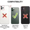 for iPhone 11 Pro Case with Card Holder,Credit Card Slot Protective Wallet Case - Black