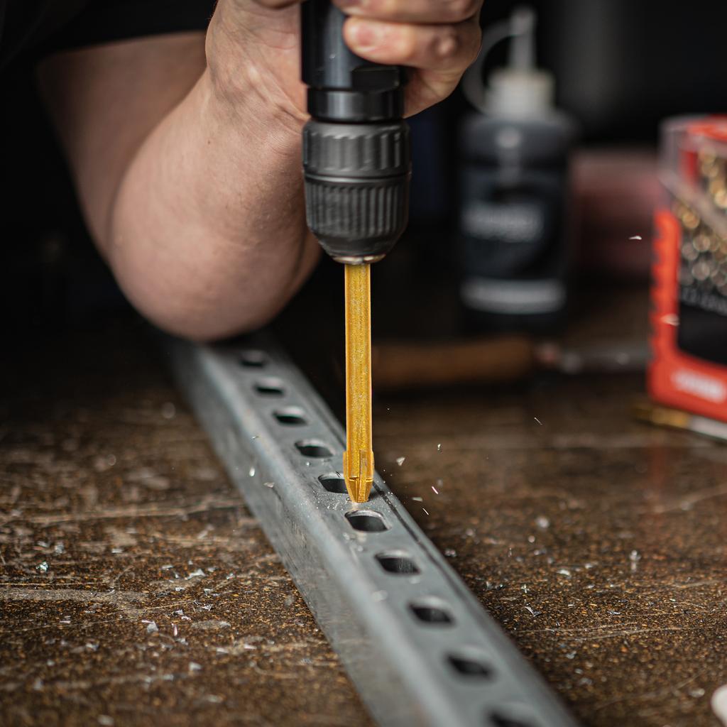 7 pcs Tile Drill Bits Ceramic Triangle Cemented Carbide Drilling Bits Wear Resistant Corrosion Proof For Glass Concrete Wood