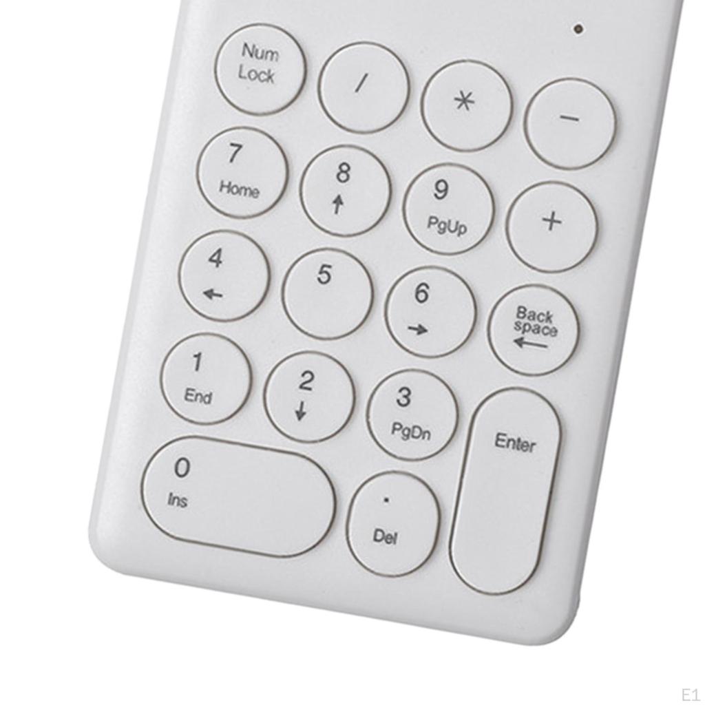 USB Numeric Keypad 1 Solid and Durable Structure Connection for PC Notebook Convenient Plug Non