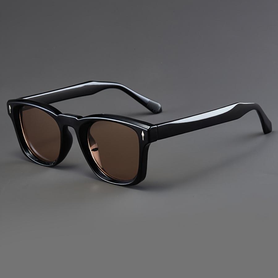 Retro Black Fashion Luxury Sunglasses New For Men Designer Famous Brand Square Sun Glasses Man Women Sunglass