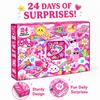 3D Toy Advent Calendar, -Day Countdown Sensory Toy Set