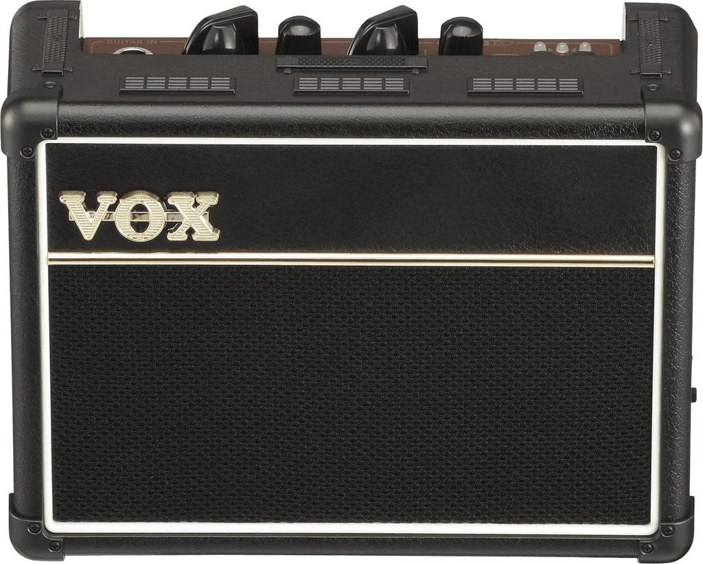 VOX AC2 RhythmVOX Guitar Amplifier, Ultra-Compact, Mini Amplifier for Home Practice, with Built-in Effects, Rhythm Patterns, and Tuner, 2W