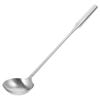 1pc Extended Handle Spoon Stainless Steel Soup Spoon Cooking Spoon Wok Ladle Kitchen Utensil Water Scoop Ladle Spoon 17 Inch